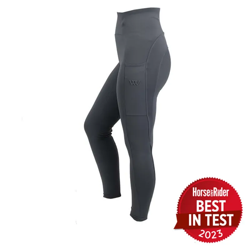 Woof Wear Original Riding Tights - Full Seat - Slate